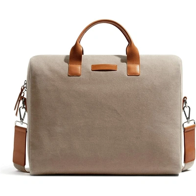 Stylish Canvas Leatherette Laptop Bag - Durable & Affordable for Professionals