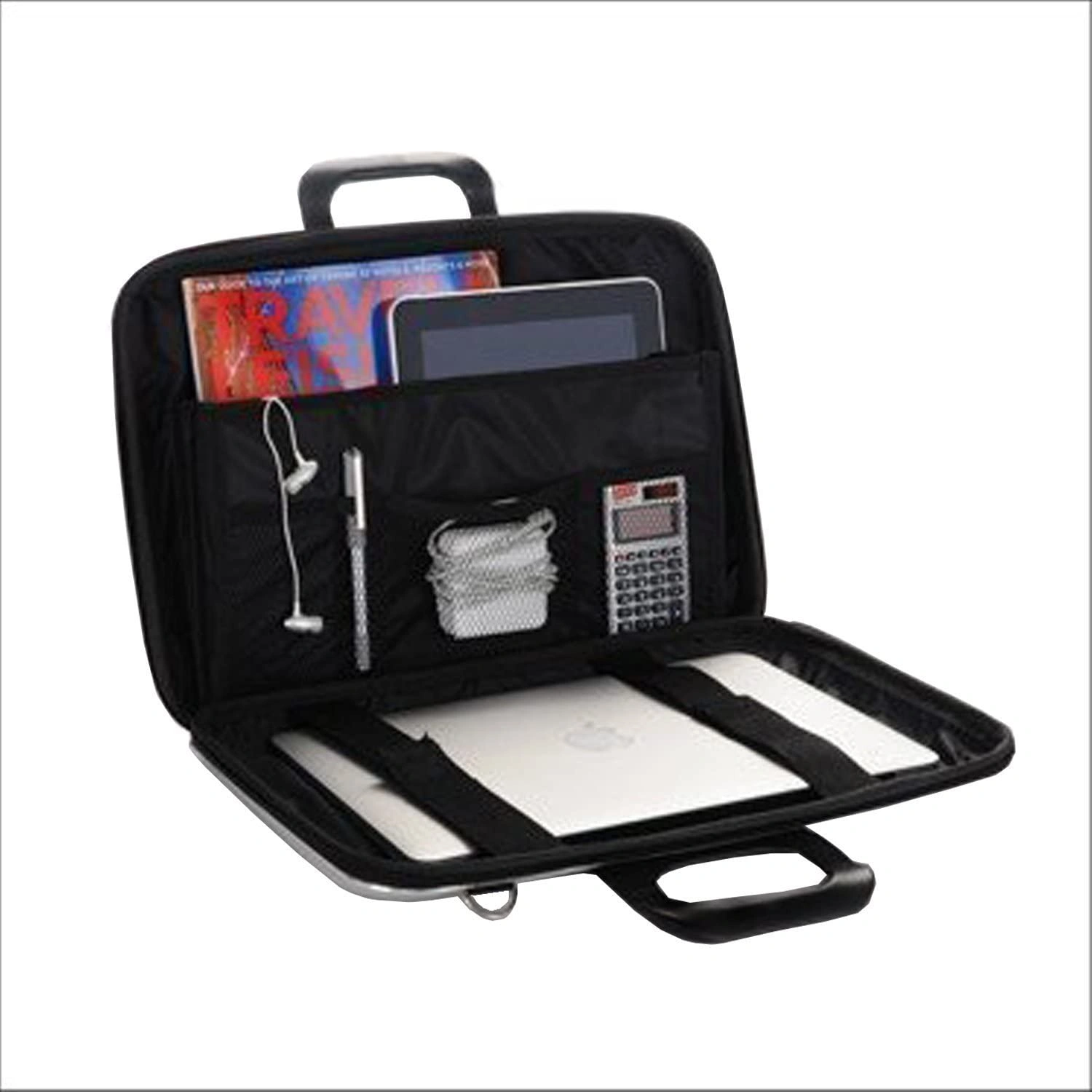 Leatherette Slim Laptop Bag  Affordable Luxury for Professionals-2