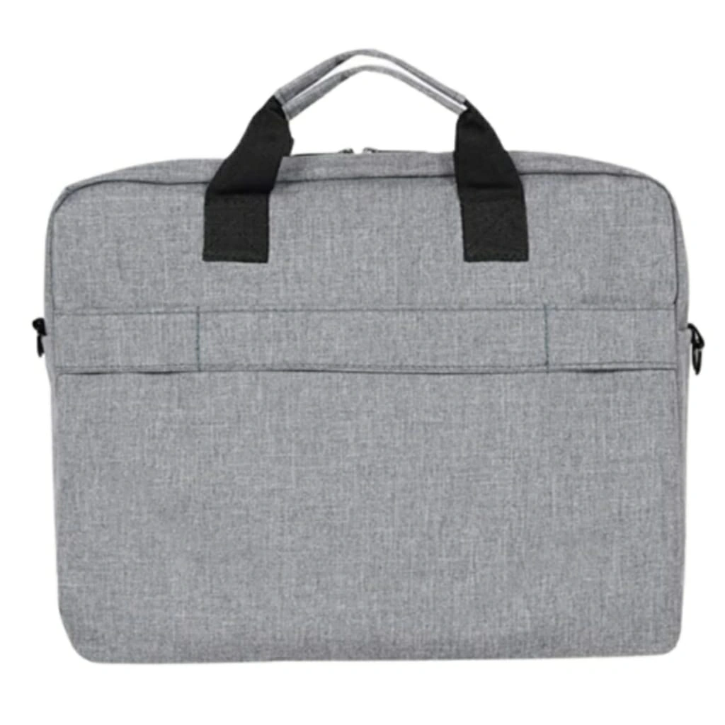 Grey Cotton Laptop Bag Affordable Luxury for Professionals-3