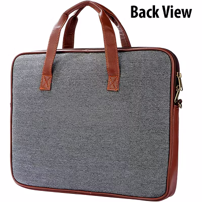 Canvas Laptop Bag - Affordable Luxury for Professionals-3