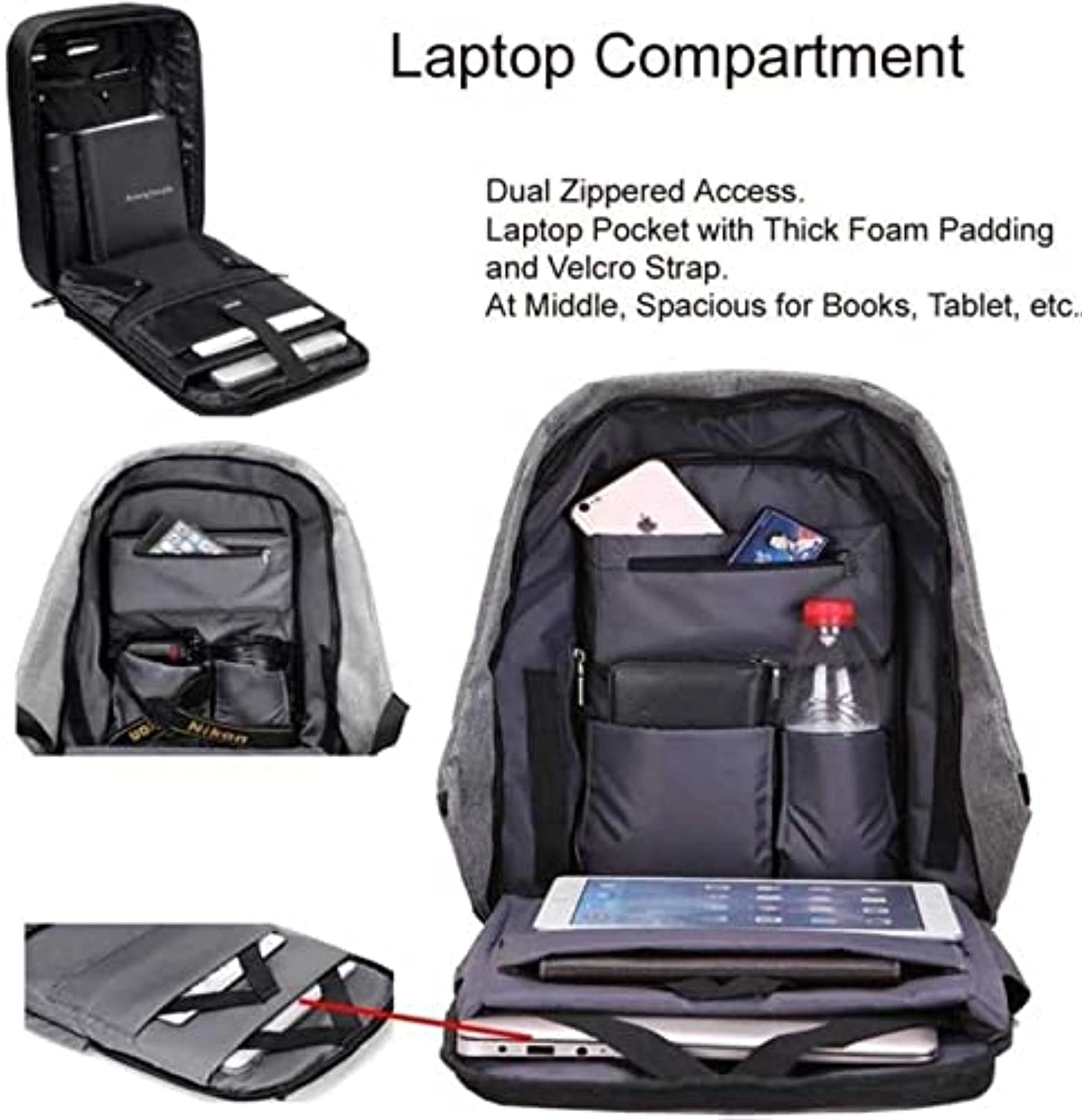 Premium Quality Antitheft Laptop Backpack  Ultimate Blend of Style and Functionality-2