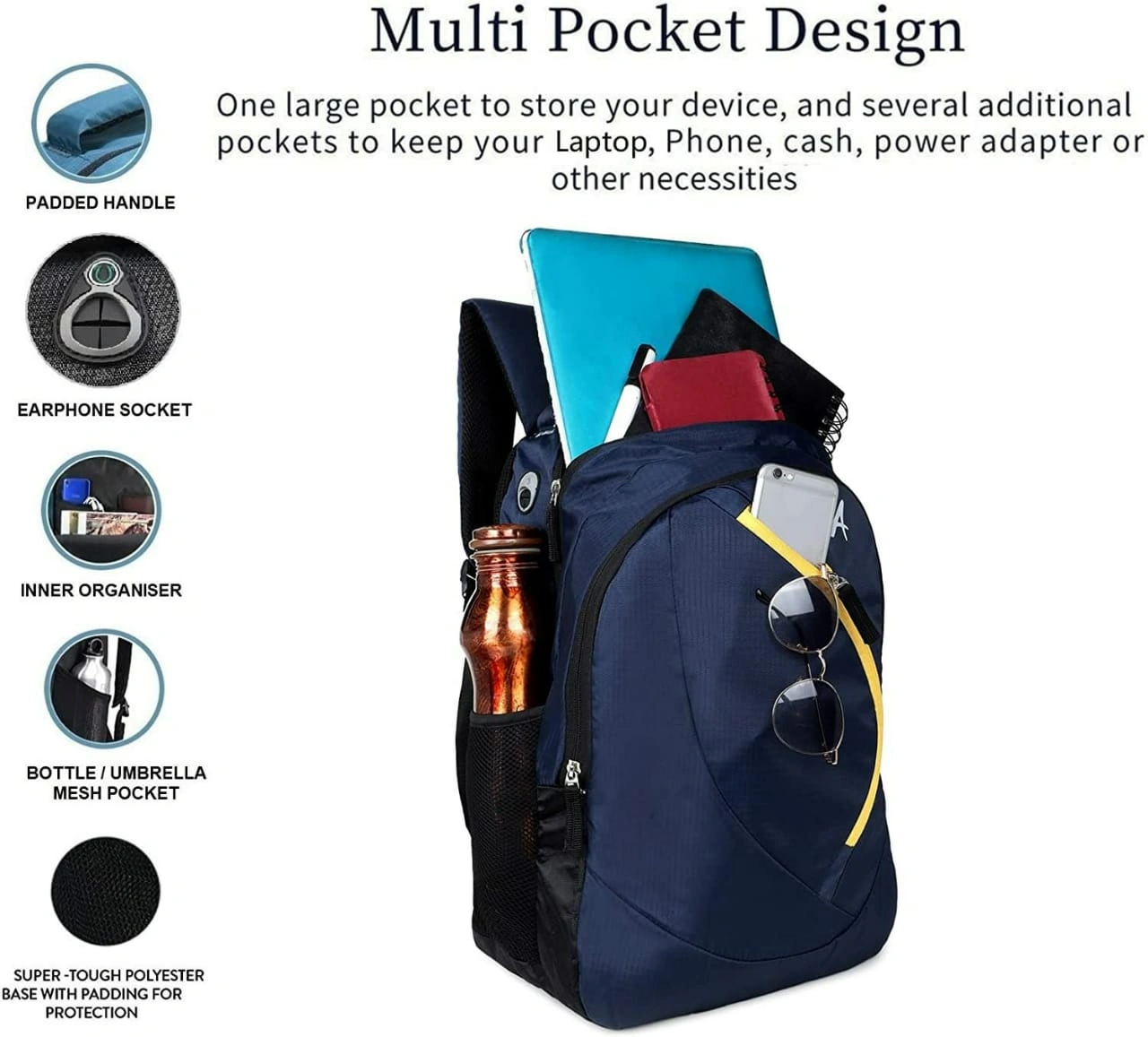 Versatile and Durable Backpack - Perfect for Every Occasion-2