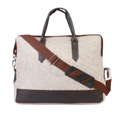 Premium Jute Laptop Bag Sustainable Style for the Modern Professional