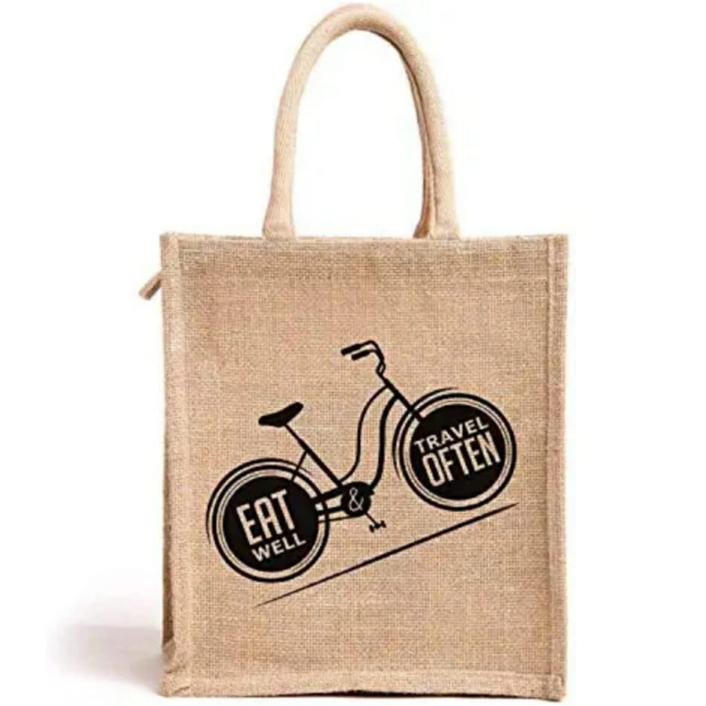 Eco Friendly Jute carry Bag Sustainable and Stylish Choice-12550260