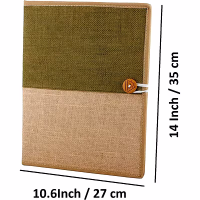 Eco-Friendly Jute Folder Sustainable and Stylish Organizer-3