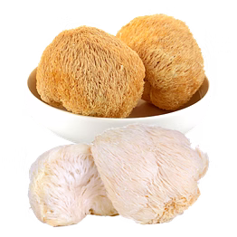 dehydrated lions mane mushroom