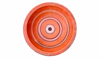 Earthen kneading bowl/Plate, Atta Parat