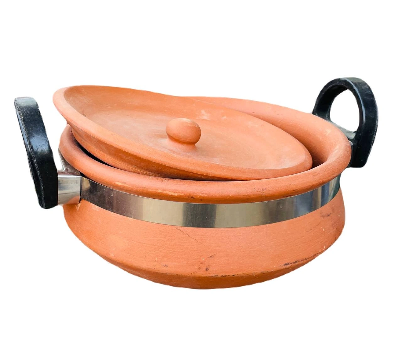 Earthen Handmade Cooking Kadai-12548234