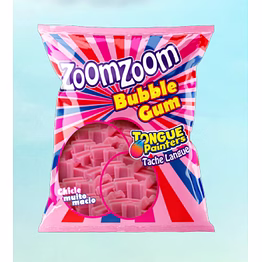 zoom zoom bubble gum