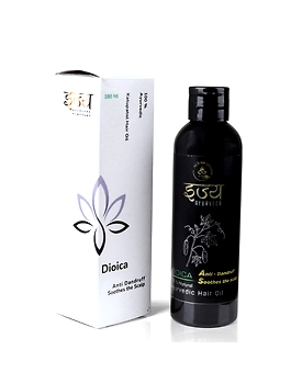 Dioica Ayurvedic Anti-Dandruff Hair Oil - Fights Dandruff & Nourishes Scalp |
