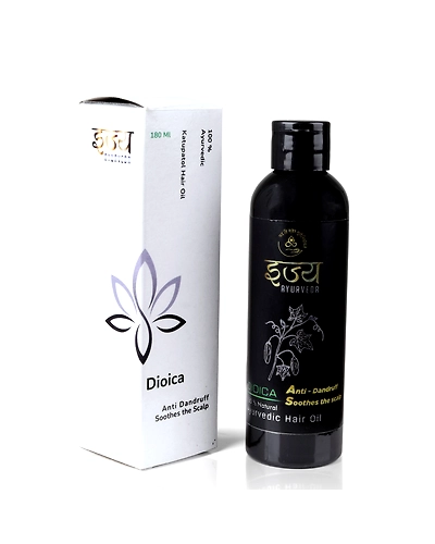 Dioica Ayurvedic Anti-Dandruff Hair Oil - Fights Dandruff &amp; Nourishes Scalp |-986575-062937ab