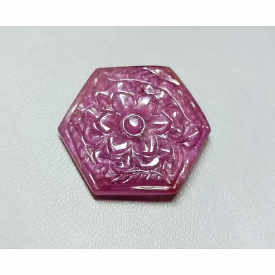 natural ruby gemstone, ruby carving, carved ruby gemstone, loose gemstone, jewelry making stone, pendant jewelry 24.65 crt. s-643