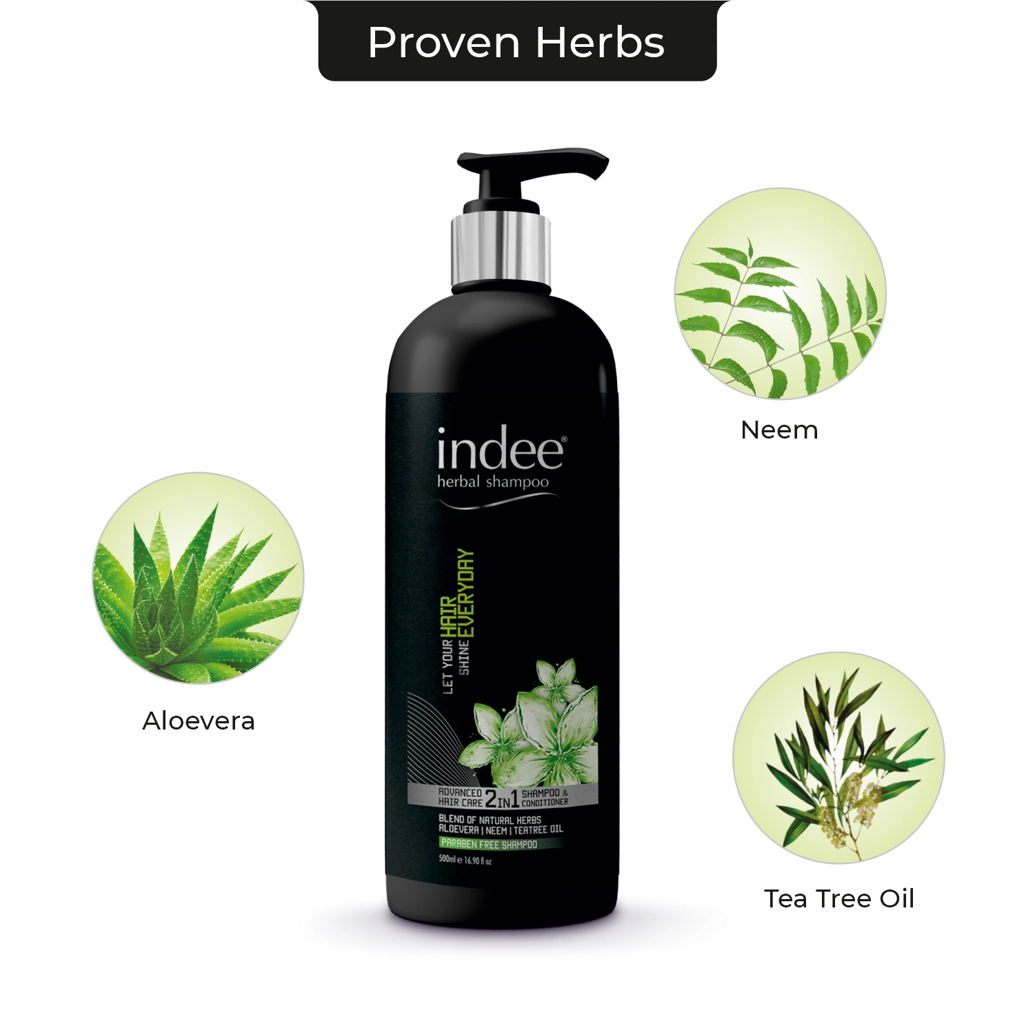 Indee Herbal Shampoo with conditioner-2