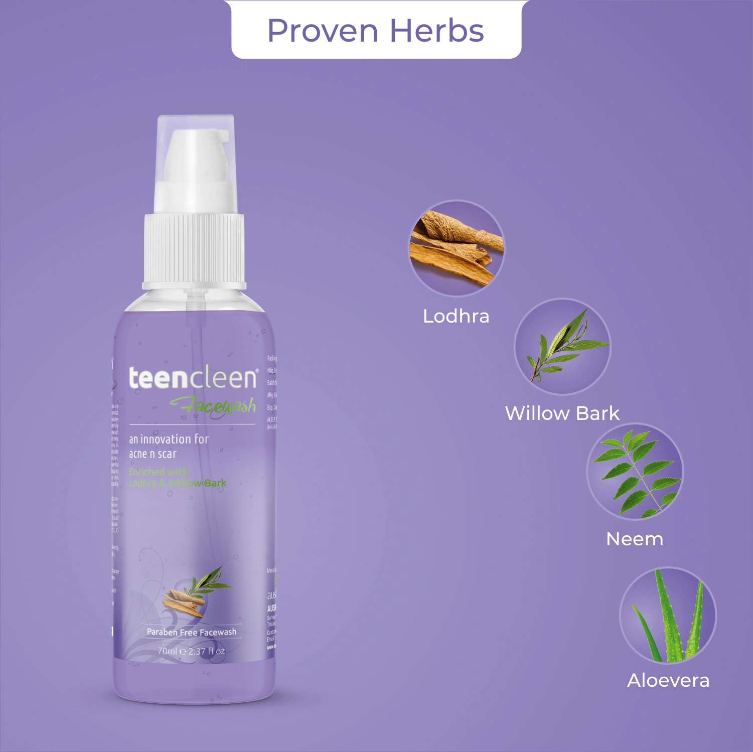 TeenCleen Face Wash for Acne and Scar-2