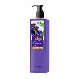 indee shower gel (lavender | rosemary)