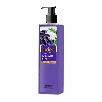 indee shower gel (lavender | rosemary)