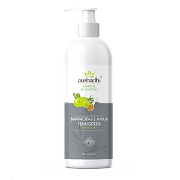 aushadhi herbal shampoo (bhringraj, amla, fenugreek )