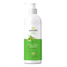 aushadhi herbal shampoo (tulsi, heena, aloevera)