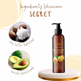shea butter and avacado skin moisturizer