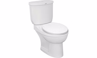 TWO PIECE TOILET SET