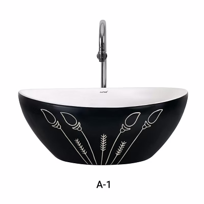 designer table top wash basin