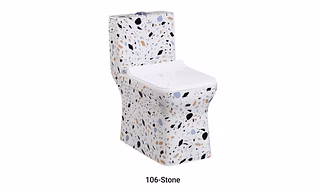 ceramic sanitaryware designer one piece toilet