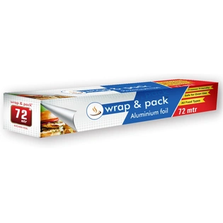 wrap & pack aluminum foil 72 meter