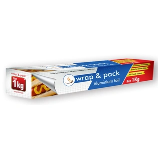 wrap & pack aluminum foil 1Kg Heavy Duty