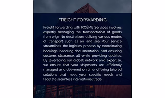 Freight Forwarding