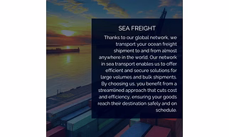 Sea Freight