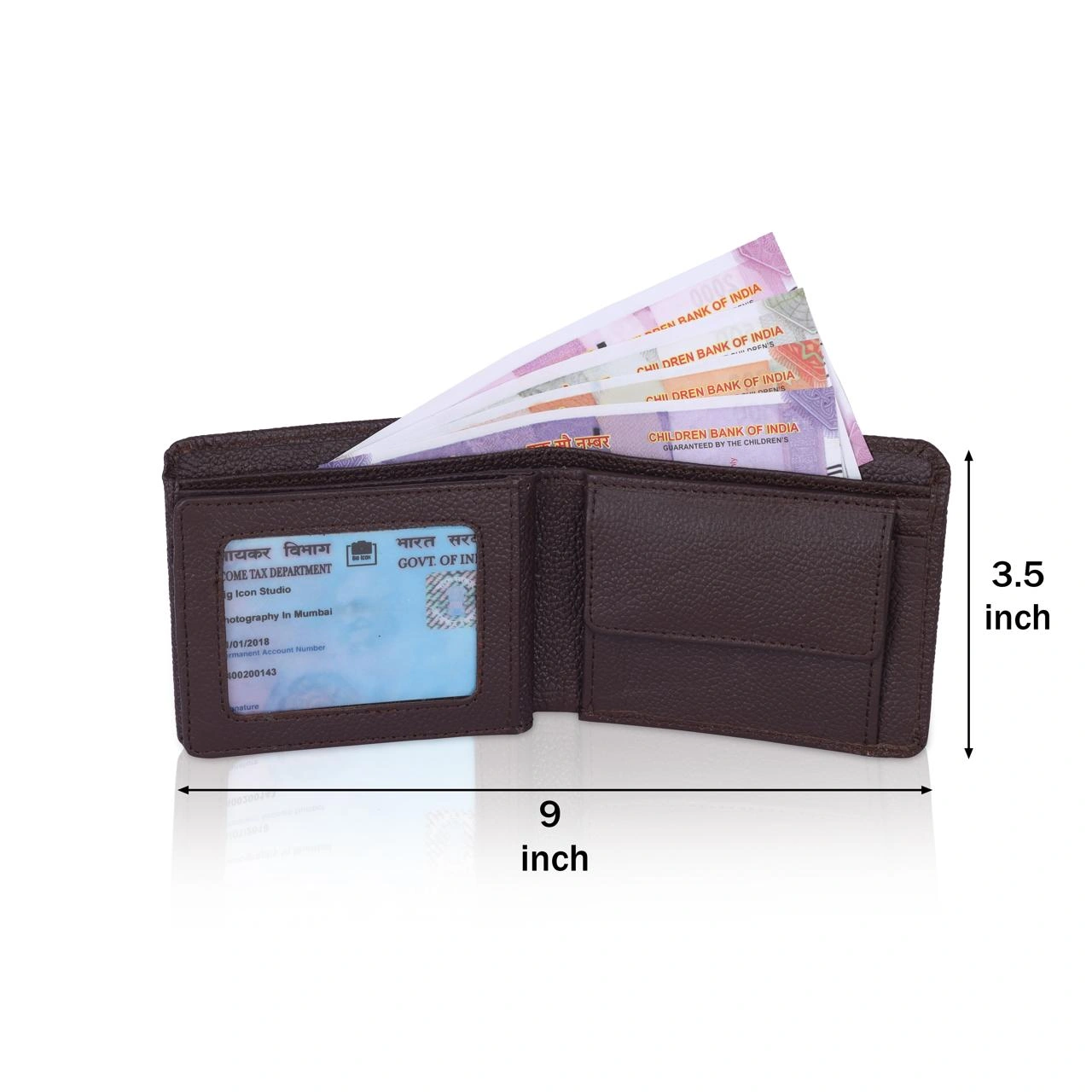 Brown Leather Wallet-1