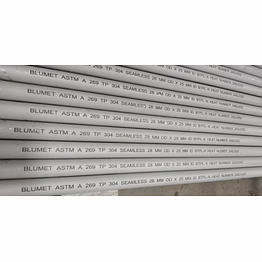 blumet stainless steel seamless pipes and tubes tp 304l & 316l