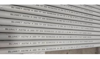 Stainless steel seamless Pipes and Tubes tp 304L & 316L