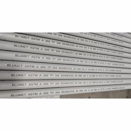 blumet stainlesss steel pipes
