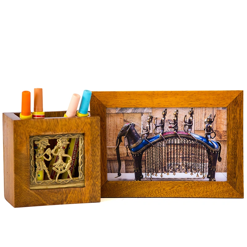 Pen Stand With Photo Frame-2