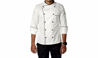 CHEF COAT - MILKY WHITE PREMIUM EXECUTIVE