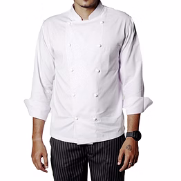 chef coat standard white