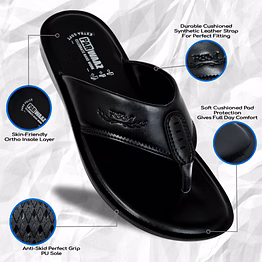 luxurious comfort pu slippers for everyday wear
