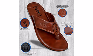 Luxurious Comfort PU Slippers for Everyday Wear 2