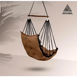 name:-arvabil premium hanging cotton hammock swing chair
