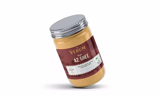 Verum A2 Desi Cow Bilona Pure Ghee - 1000 ML