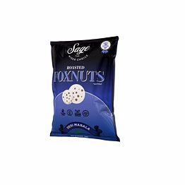 sage -roasted phool makhana / foxnuts snack