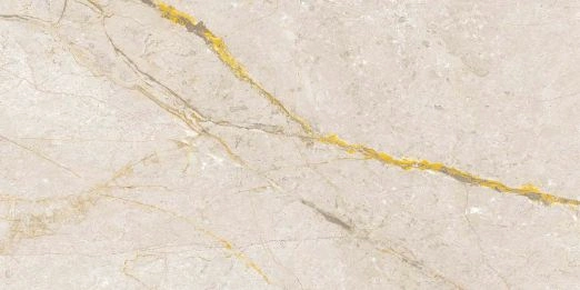 Asen Roma Crema Galvanized Vitrified Tile - Carving-4