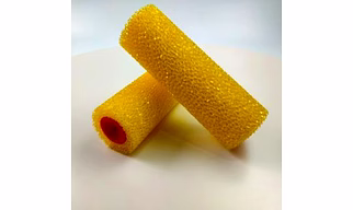 Yellow texture roller 9 inch