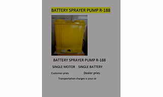 Battery Sprayer - 188