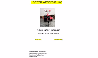 Power Weeder - 107 With Light
