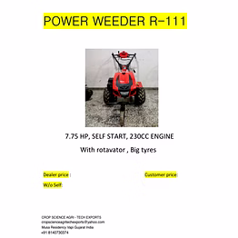 power weeder - 111 self start