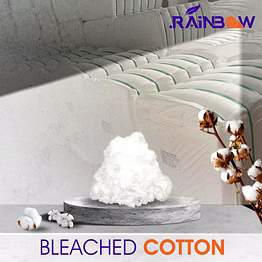 rainbow bleached cotton bales