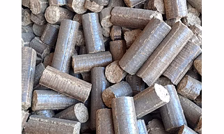 Mustard Husk Briquettes