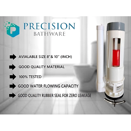 ONE PIESE TOILET (SINGLE PIESE SUIT) PP FLUSH FITTING KIT-1